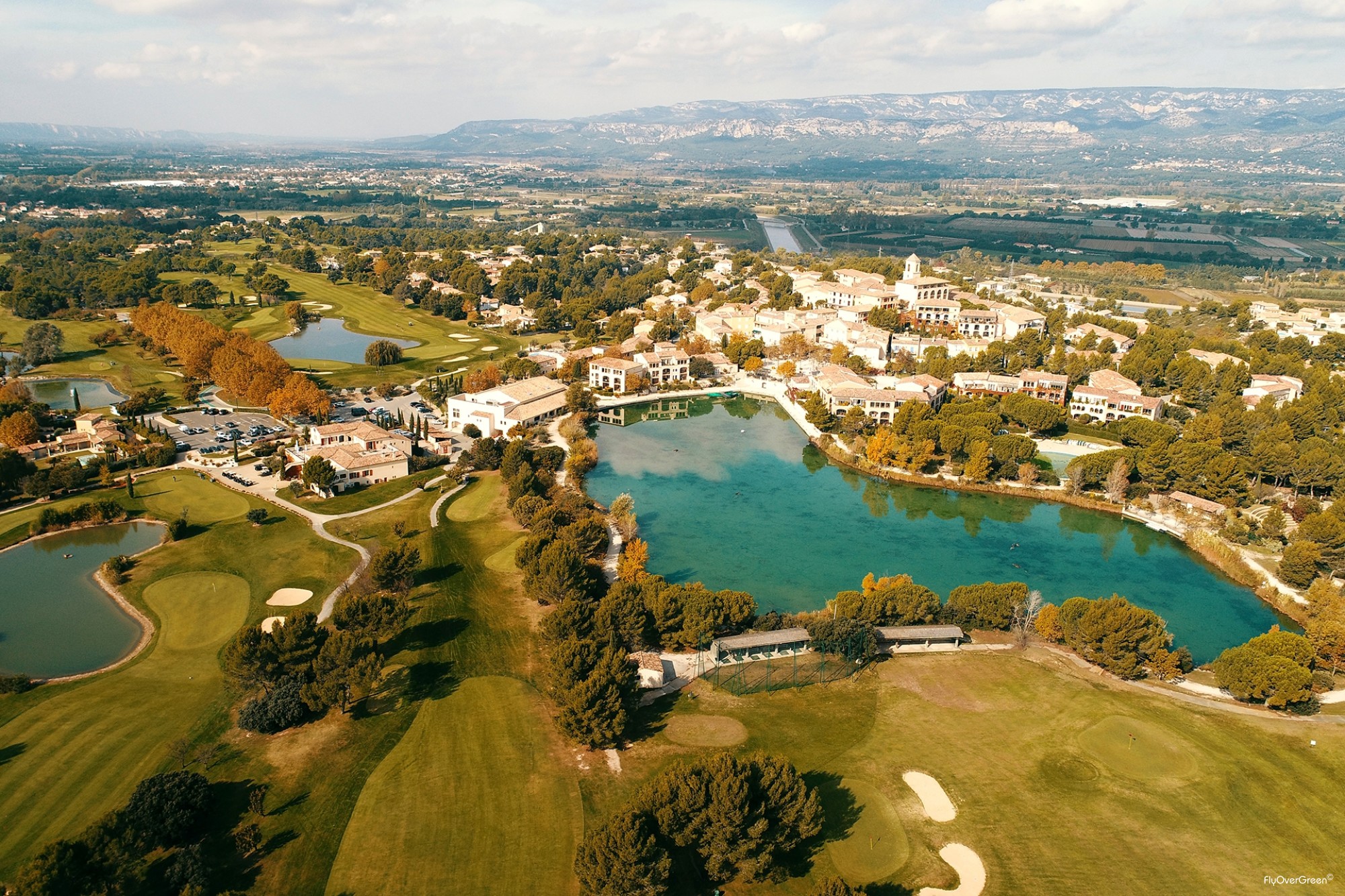 Golf International de Pont Royal video aérienne